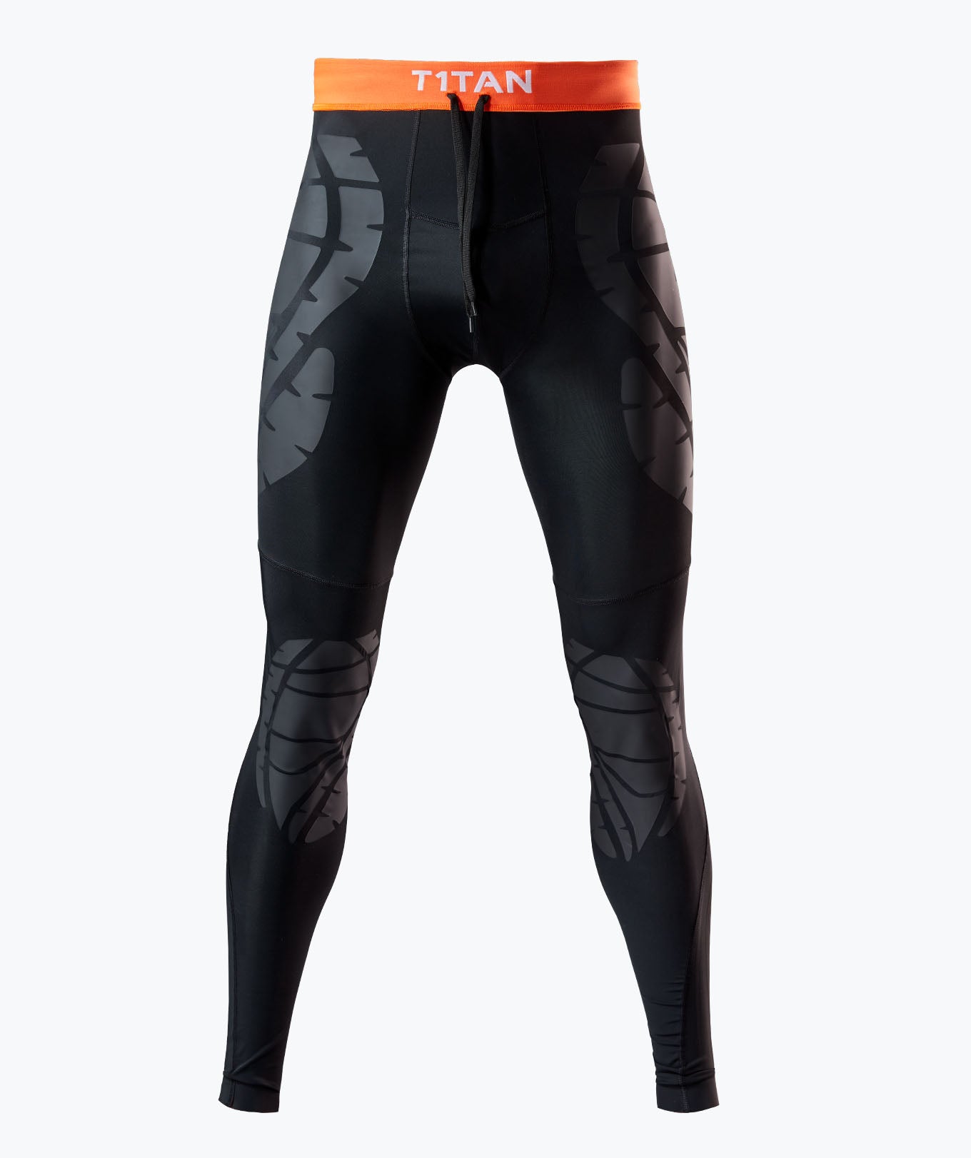 Orange clearance compression pants