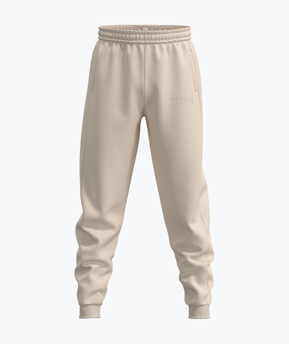 Athleisure Pants - Cream