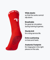 Grip Socks - Red