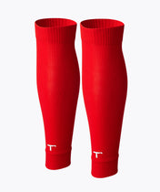 Football Tube Socks - red